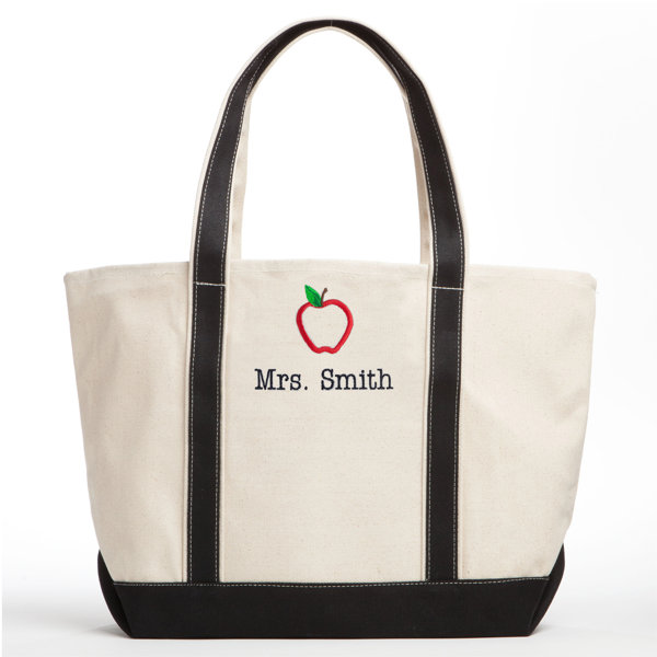 personalized picnic tote